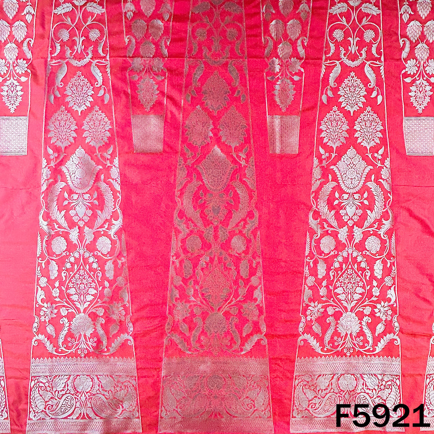 Lehenga Choli Set Pure Brocade Fabric - F5921