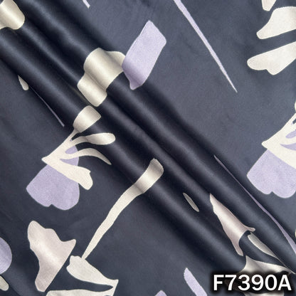 Printed Modal Satin Fabric - F7390