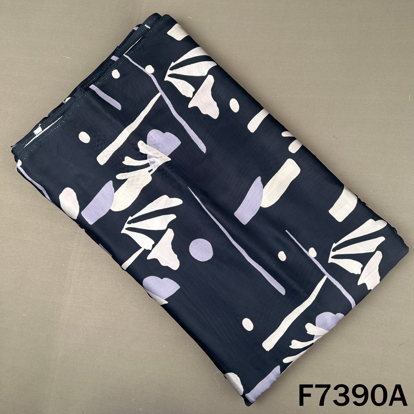 Printed Modal Satin Fabric - F7390