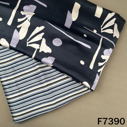 Printed Modal Satin Fabric - F7390