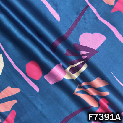 Printed Modal Satin Fabric - F7391