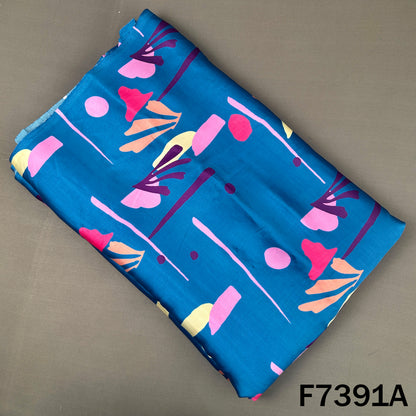 Printed Modal Satin Fabric - F7391
