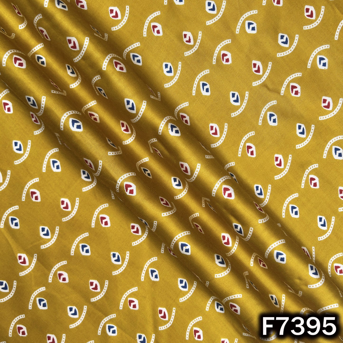 Printed Modal Satin Fabric - F7395