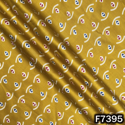 Printed Modal Satin Fabric - F7395