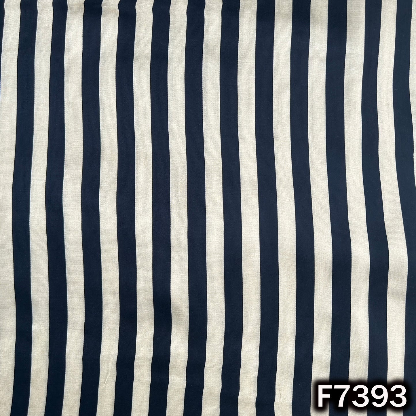 Stripes Modal Satin Fabric - F7393