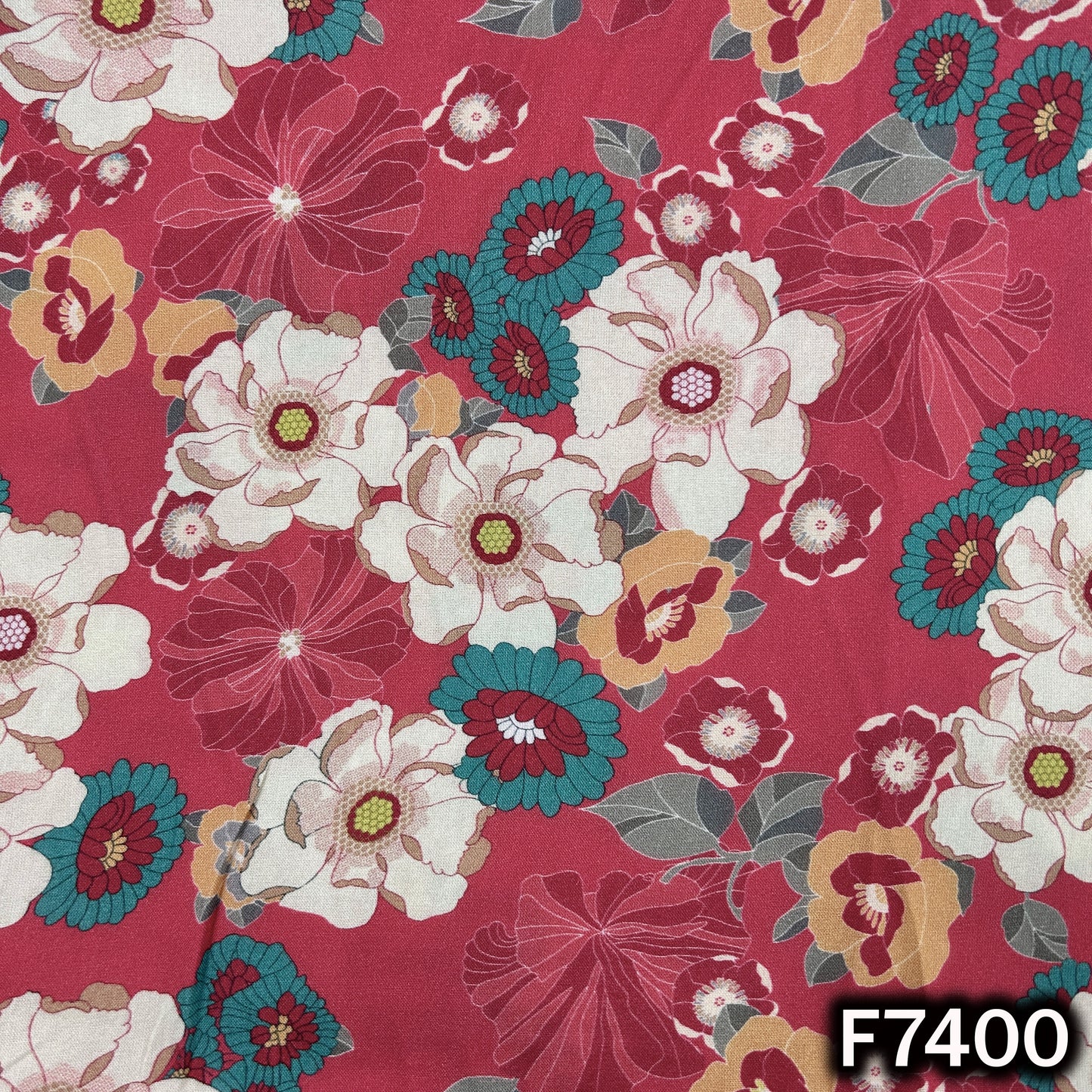 Digital Print Rayon Fabric - F7400