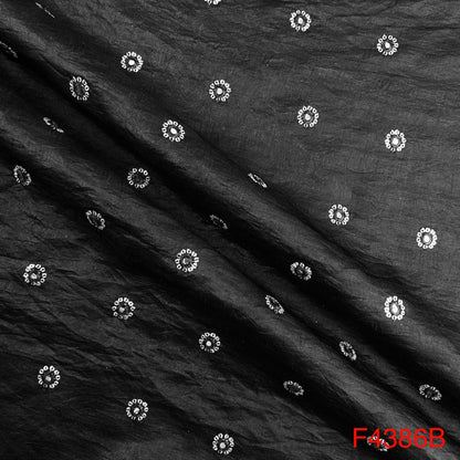 Thread Sequins Mirror Work Jimmy Choo Fabric-F4386