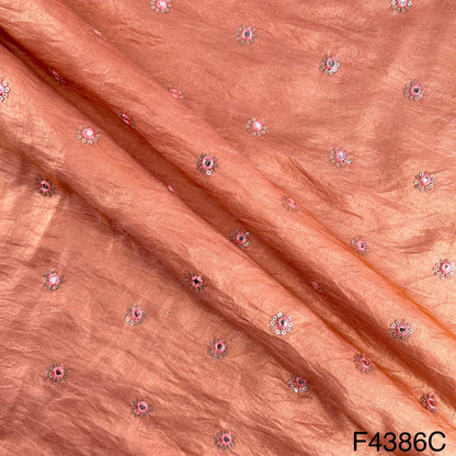 Thread Sequins Mirror Work Jimmy Choo Fabric-F4386