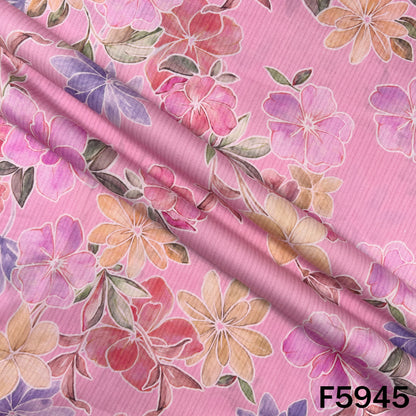 Digital Print Cambric Cotton Fabric - F5945