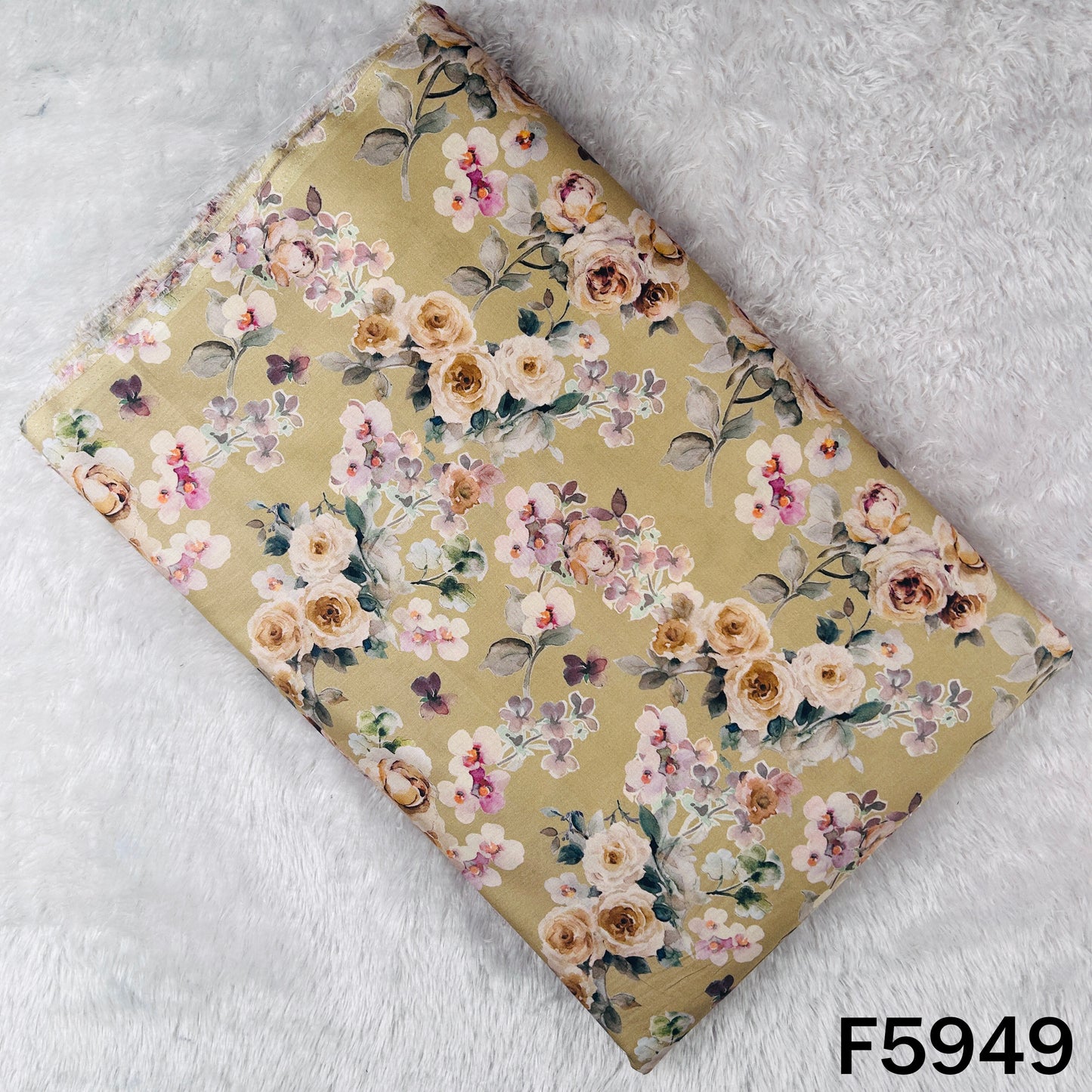 Digital Print Cambric Cotton Fabric - F5949