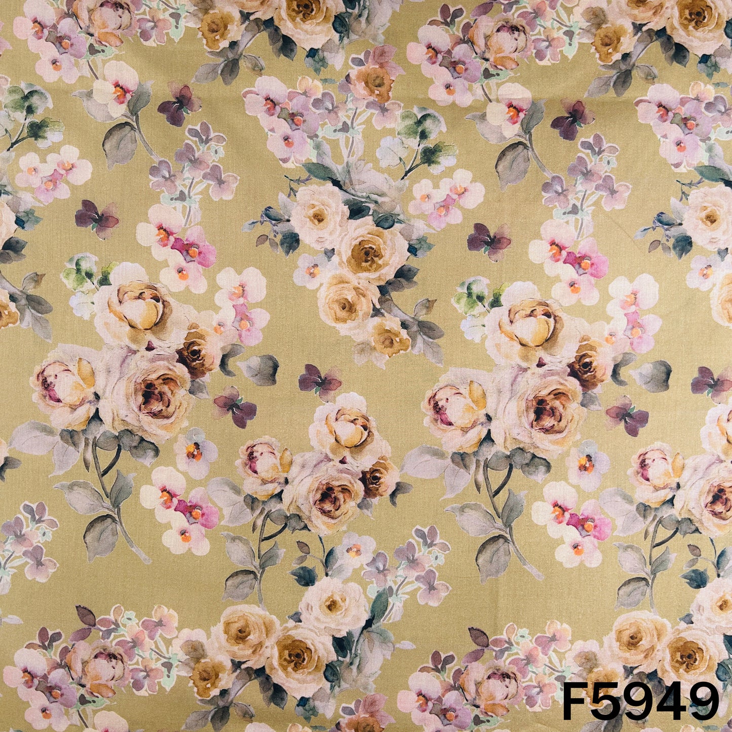 Digital Print Cambric Cotton Fabric - F5949