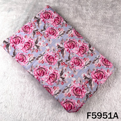 Digital Print Self Jacquard Cotton Fabric - F5951