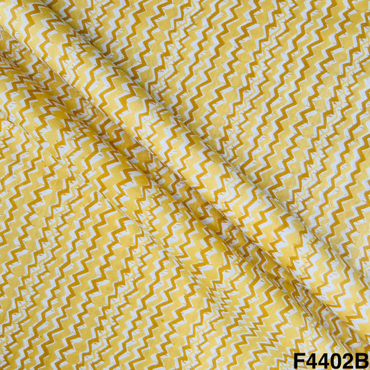 Block Print Cotton Fabric-F4402