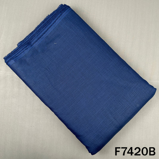 Plain Linen Cotton Fabric - F7420