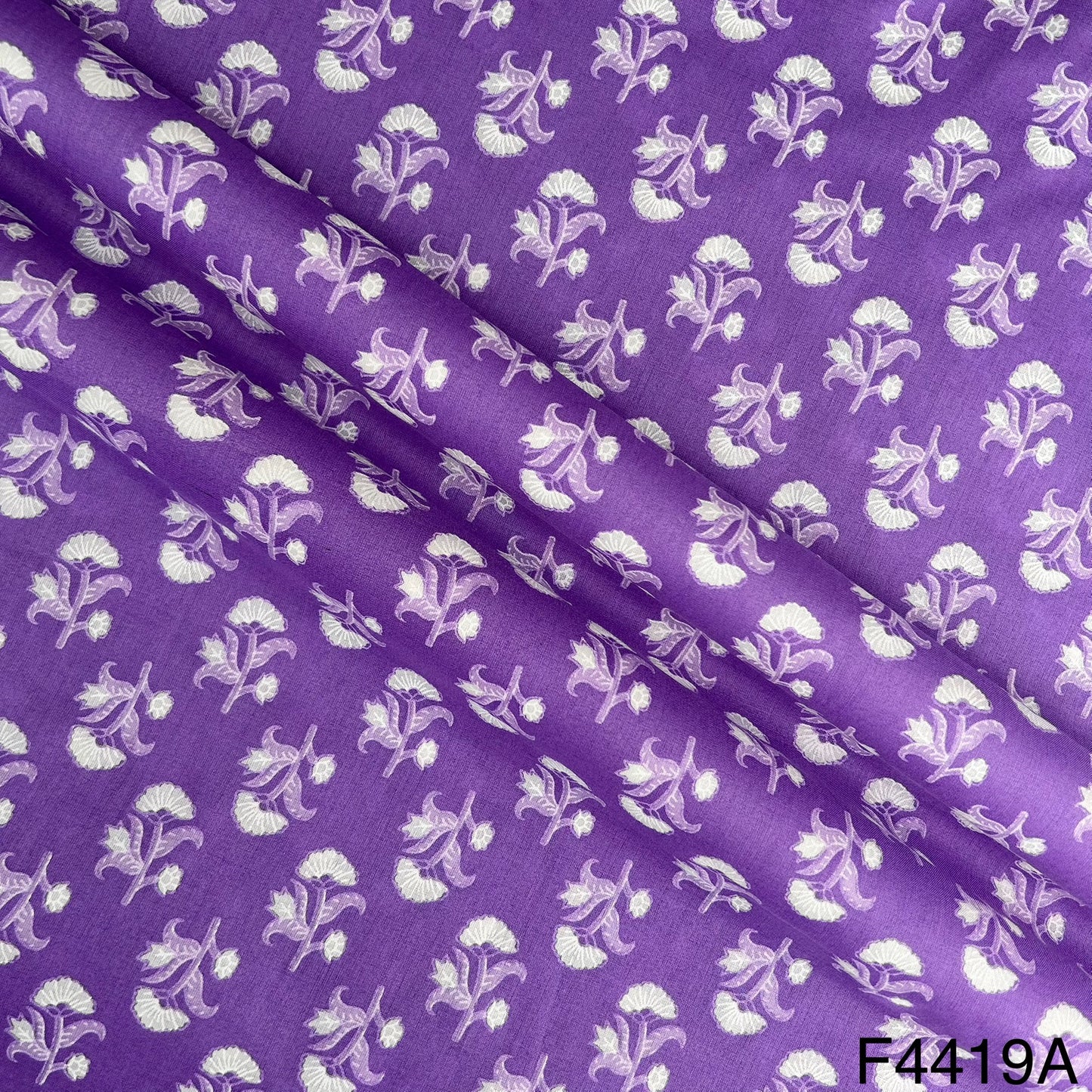 Block Print Cotton Fabric-F4419