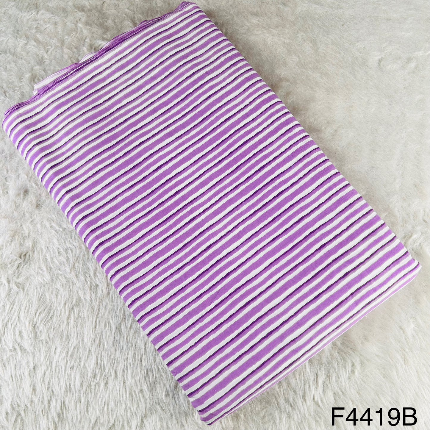 Block Print Cotton Fabric-F4419