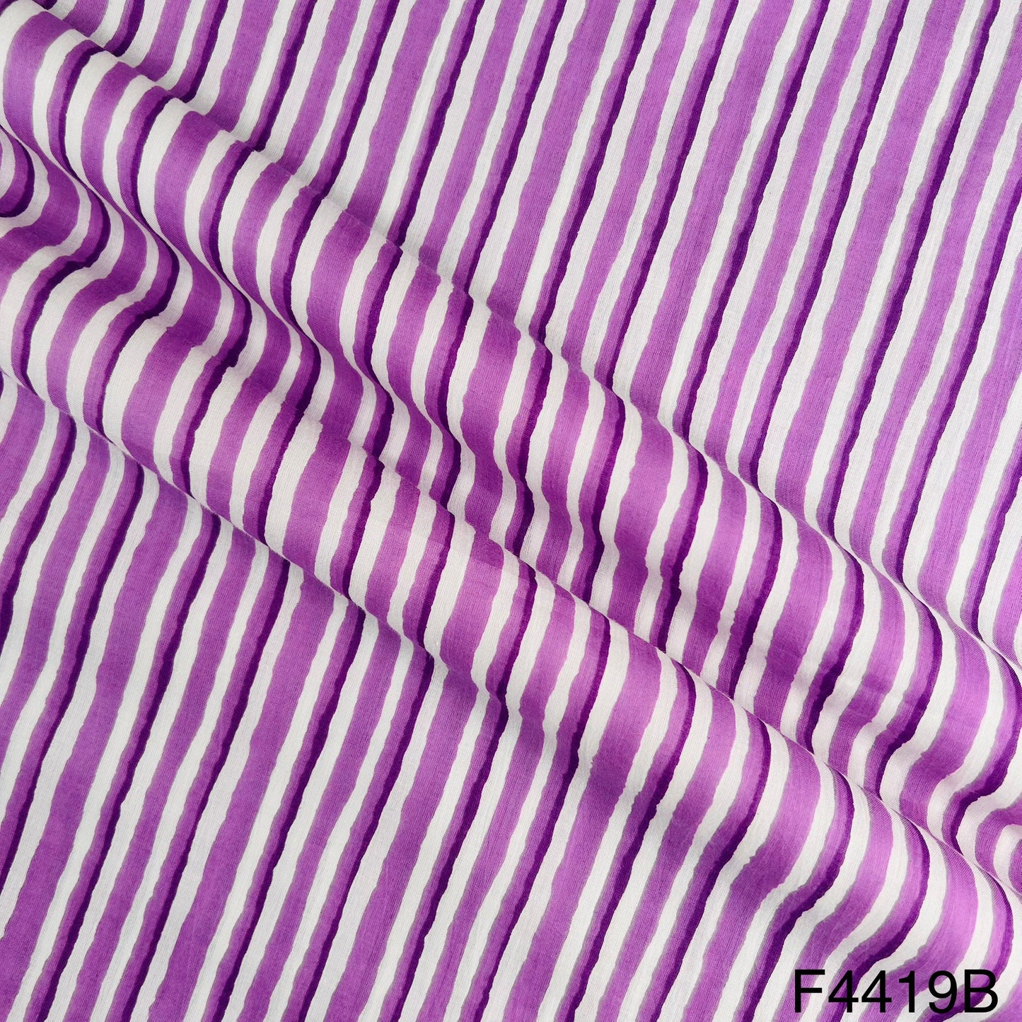 Block Print Cotton Fabric-F4419