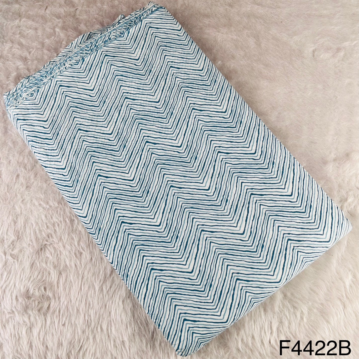 Block Print Cotton Fabric-F4422