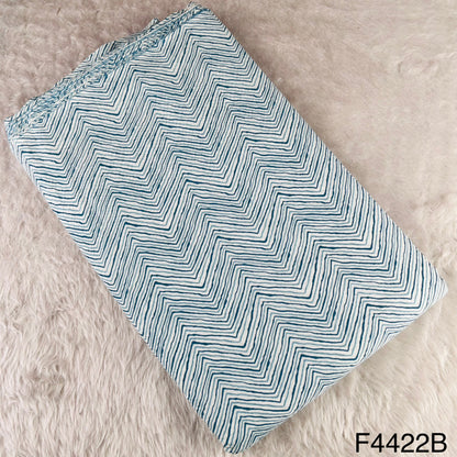 Block Print Cotton Fabric-F4422