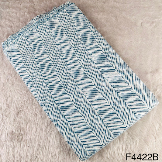 Block Print Cotton Fabric-F4422