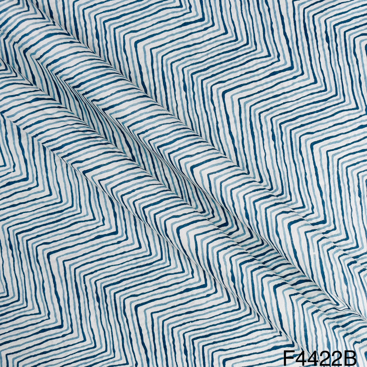 Block Print Cotton Fabric-F4422