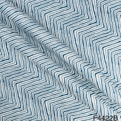 Block Print Cotton Fabric-F4422