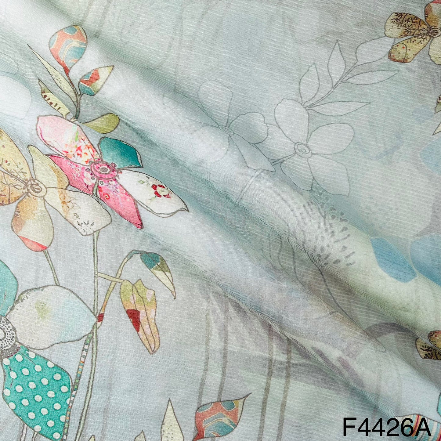 Digital Printed Modal Cotton Fabric-F4426