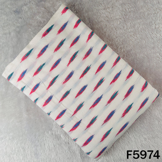 Ikkat Print Cotton Fabric - F5974