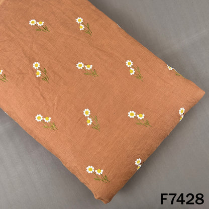 Thread Work Linen Fabric - F7428