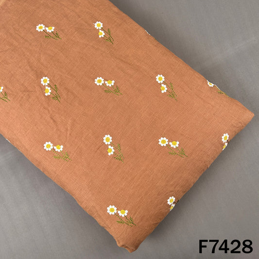 Thread Work Linen Fabric - F7428