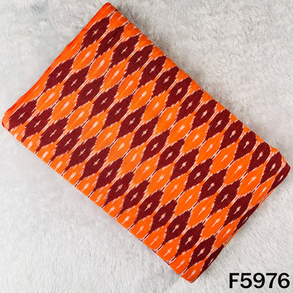 Ikkat Print Cotton Fabric - F5976