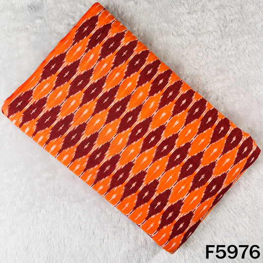 Ikkat Print Cotton Fabric - F5976
