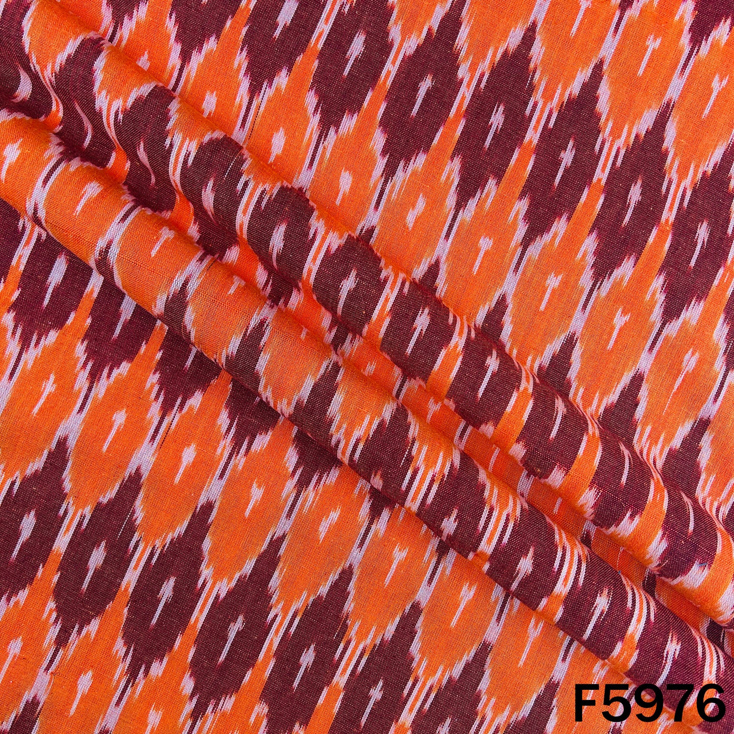 Ikkat Print Cotton Fabric - F5976