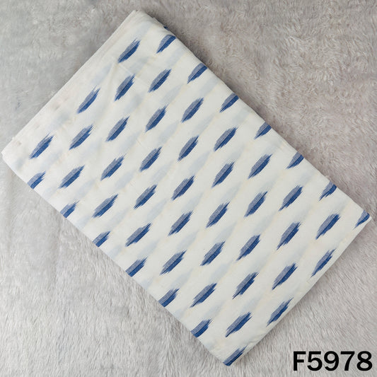 Ikkat Print Cotton Fabric - F5978