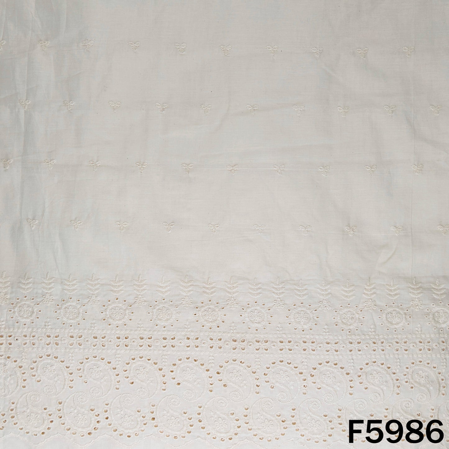 Dyeable Hakoba Kora Cotton Fabric - F5986