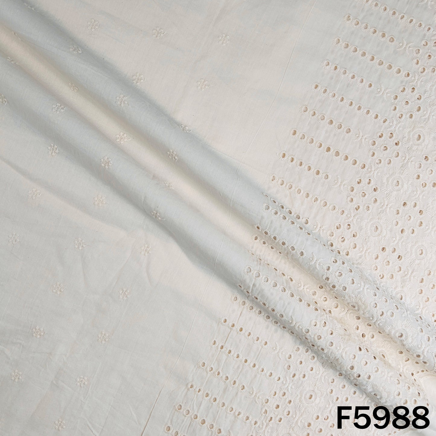 Dyeable Hakoba Kora Cotton Fabric - F5988