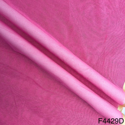 Zari Border Work Linen Kota Fabric-F4429