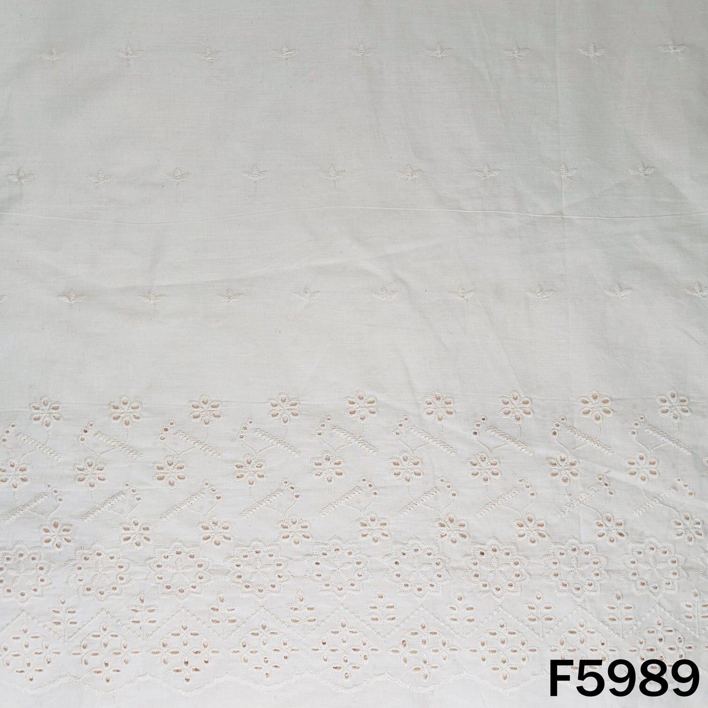 Dyeable Hakoba Kora Cotton Fabric - F5989