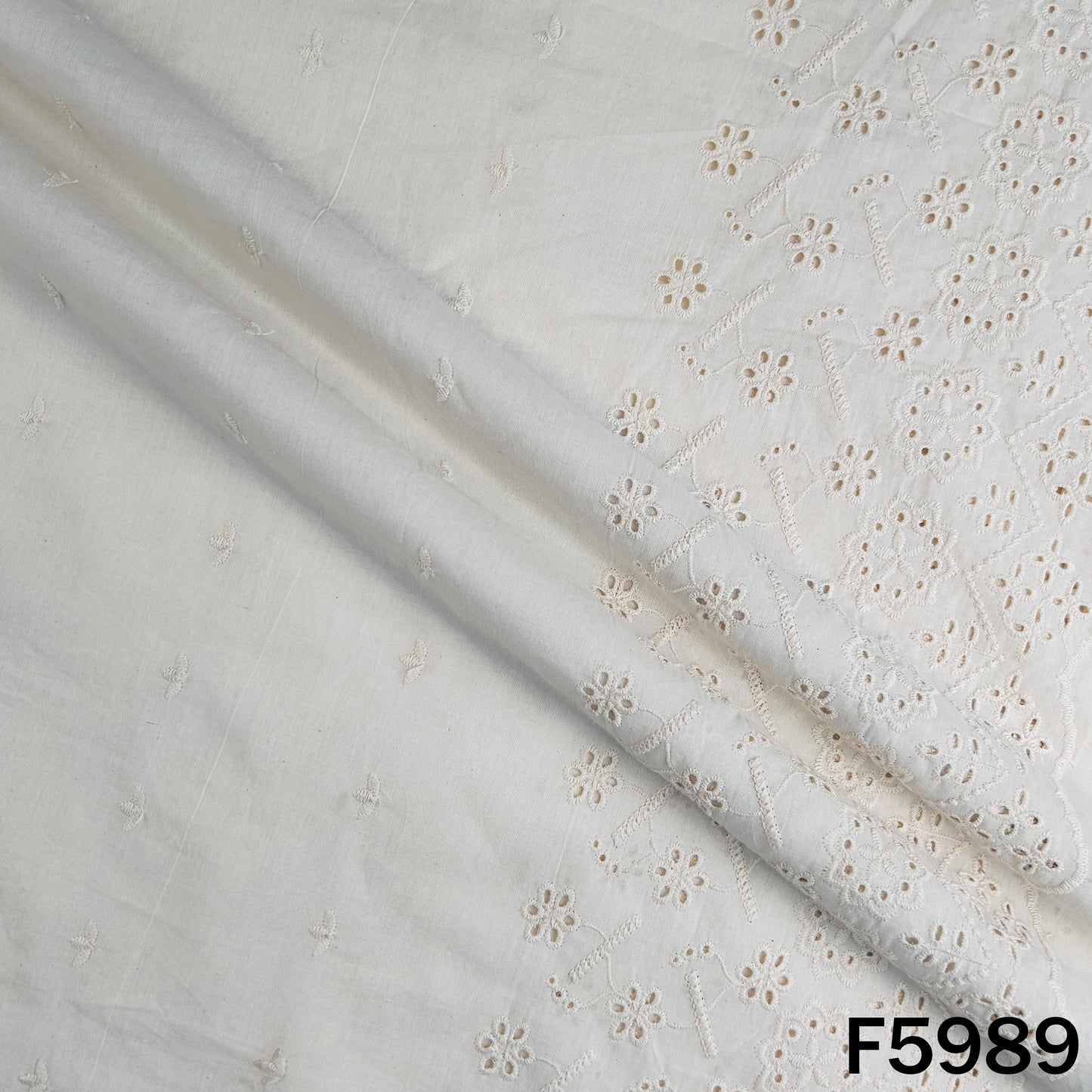 Dyeable Hakoba Kora Cotton Fabric - F5989