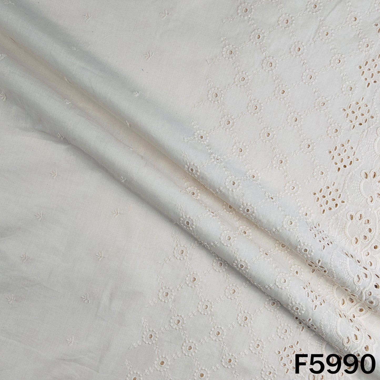 Dyeable Hakoba Kora Cotton Fabric - F5990