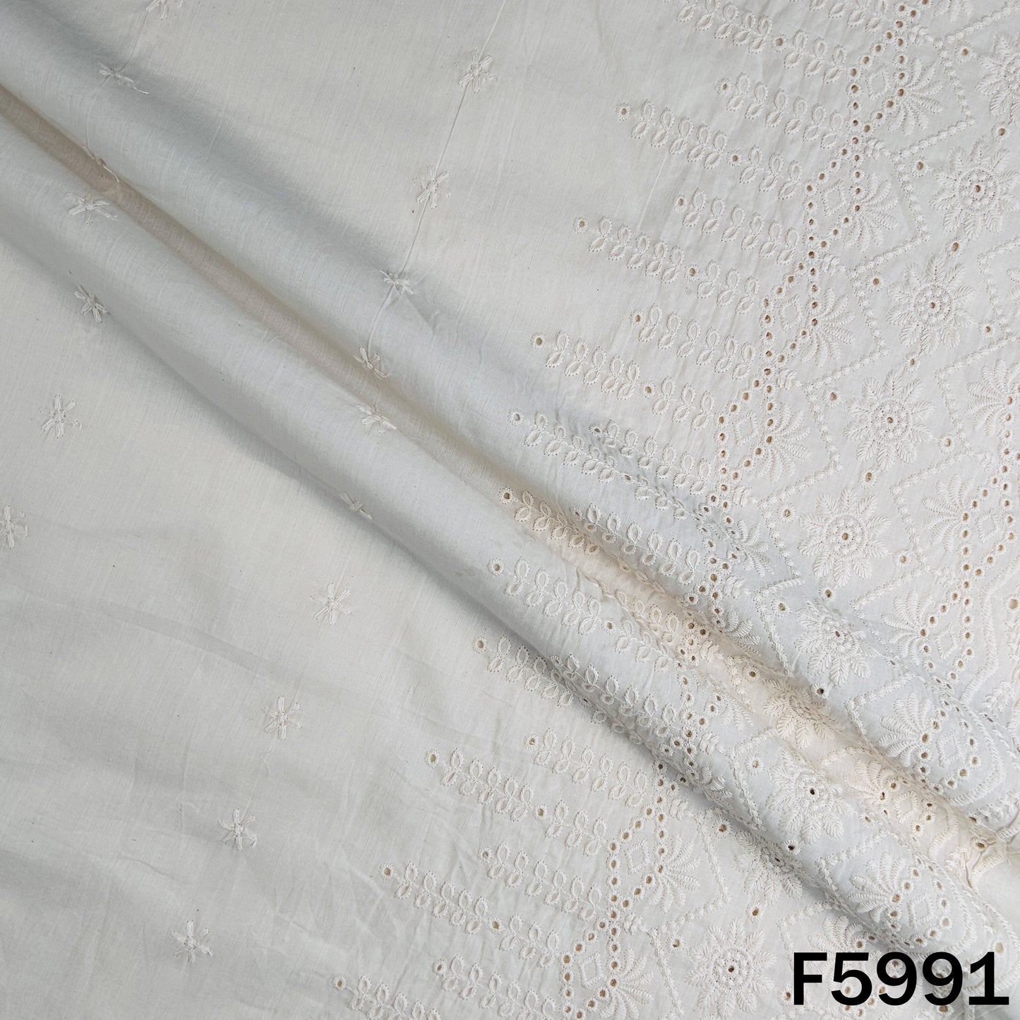 Dyeable Hakoba Kora Cotton Fabric - F5991
