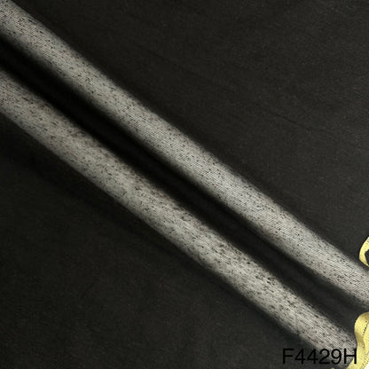 Zari Border Work Linen Kota Fabric-F4429