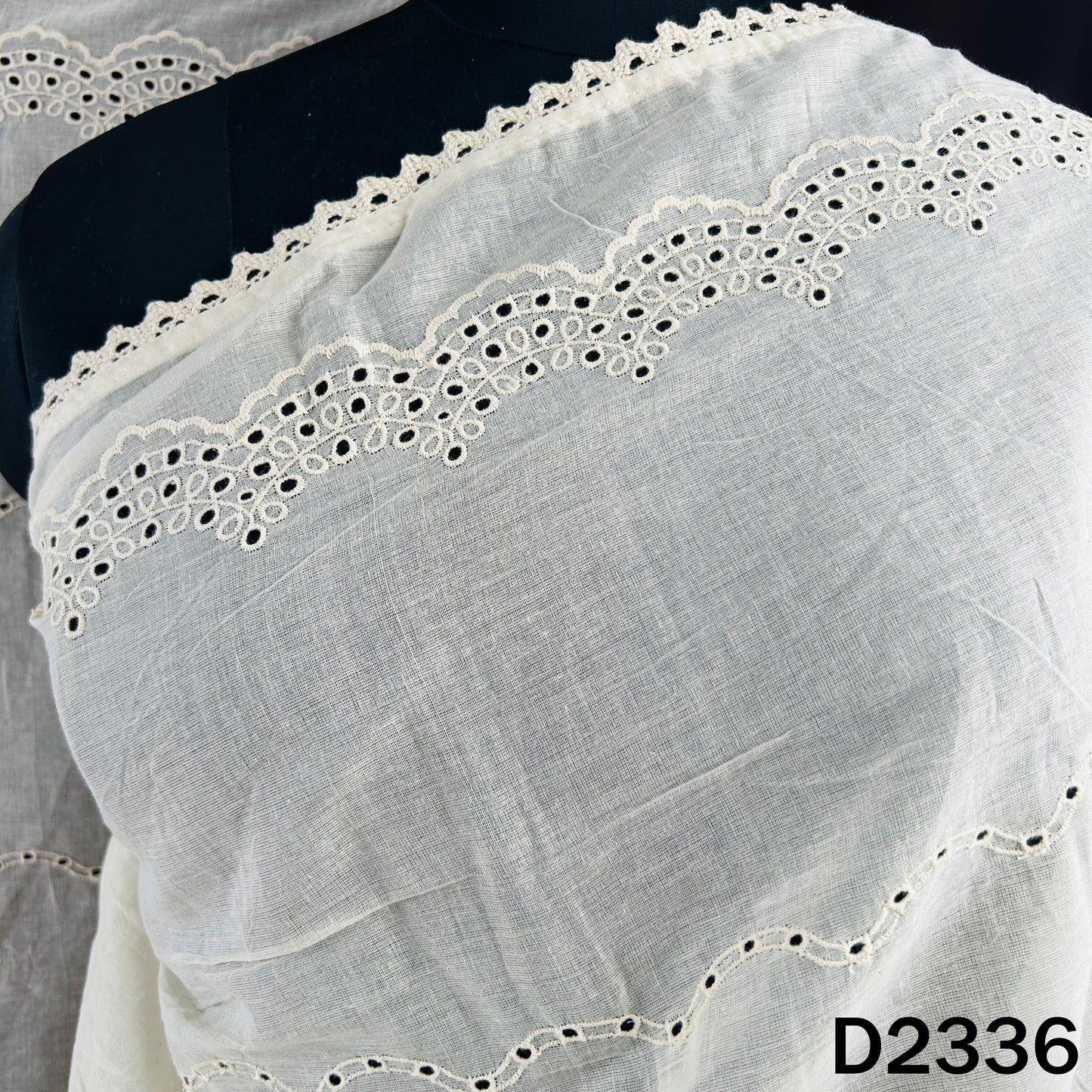 Dyeable Hakoba Kora Cotton Dupatta - D2336