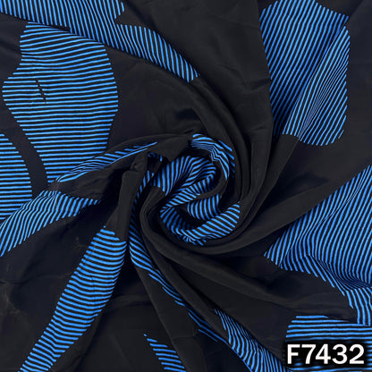 Printed Crepe Fabric - F7432