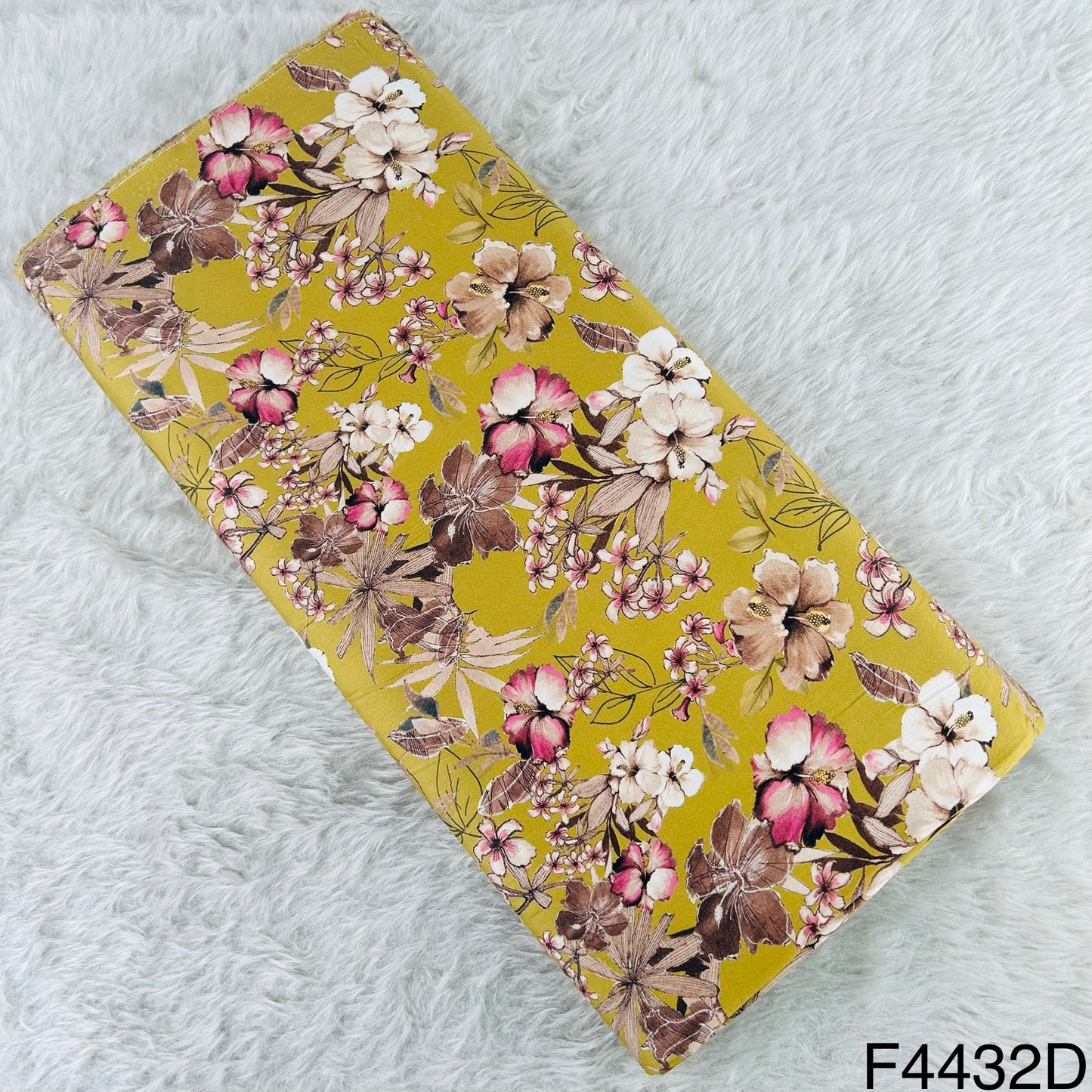 Printed Glaze Cotton Fabric-F4432