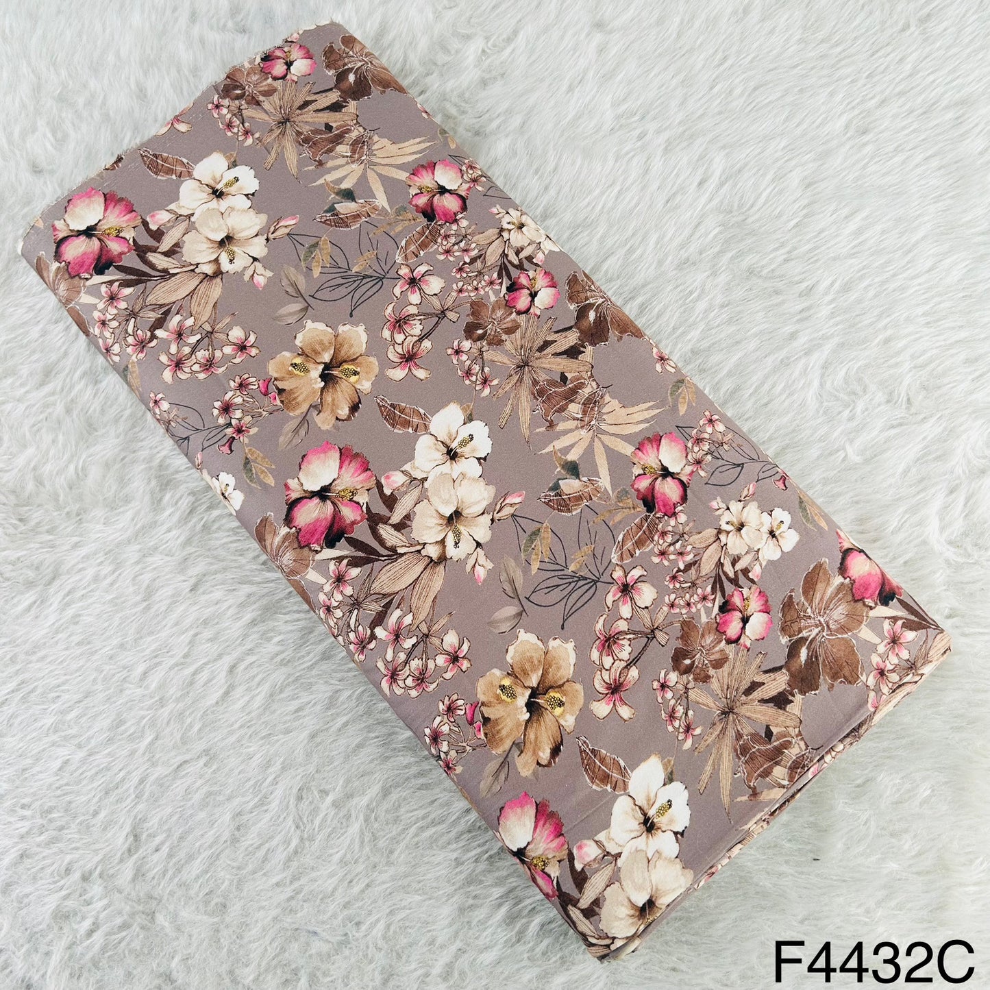 Printed Glaze Cotton Fabric-F4432