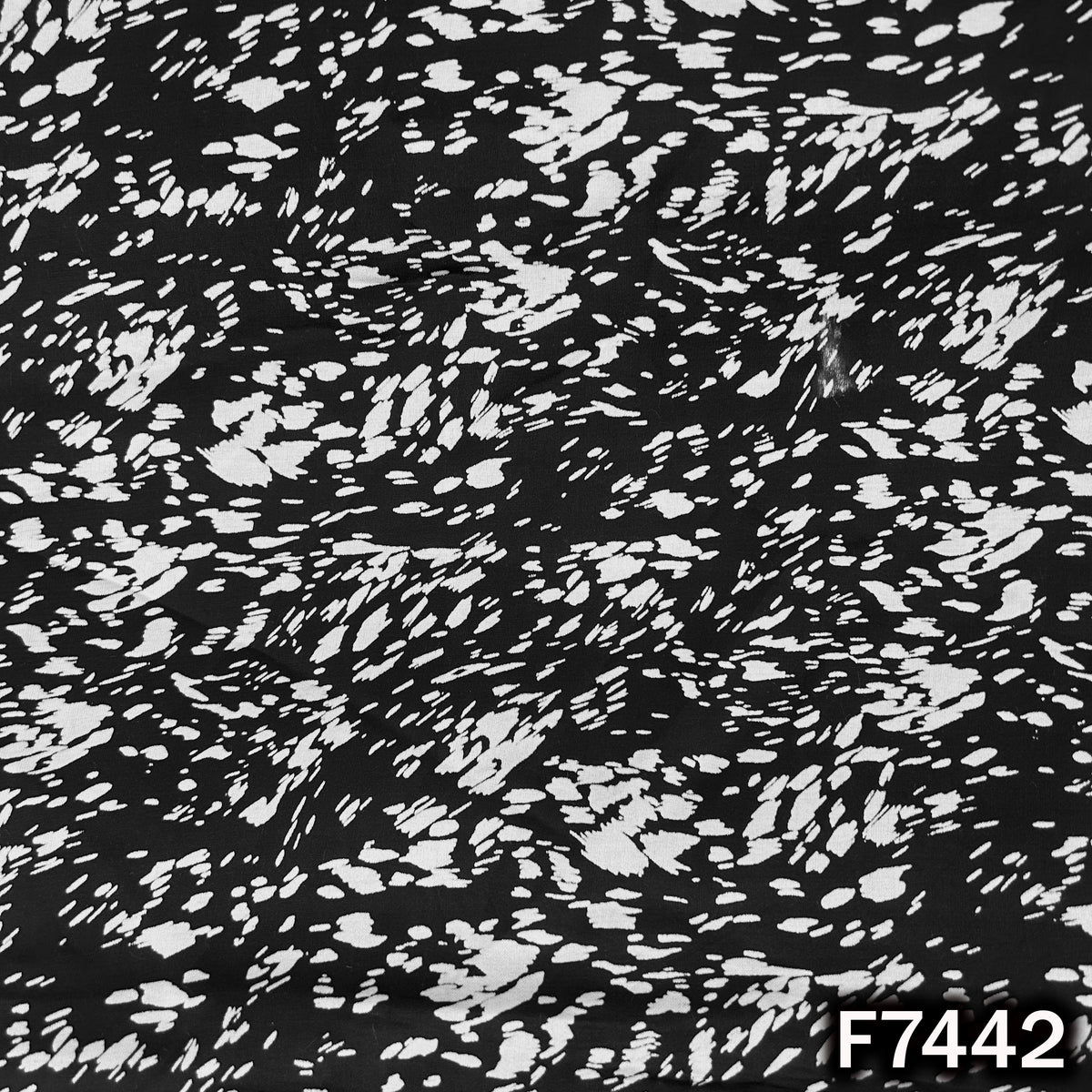 Printed Modal Satin Fabric - F7442