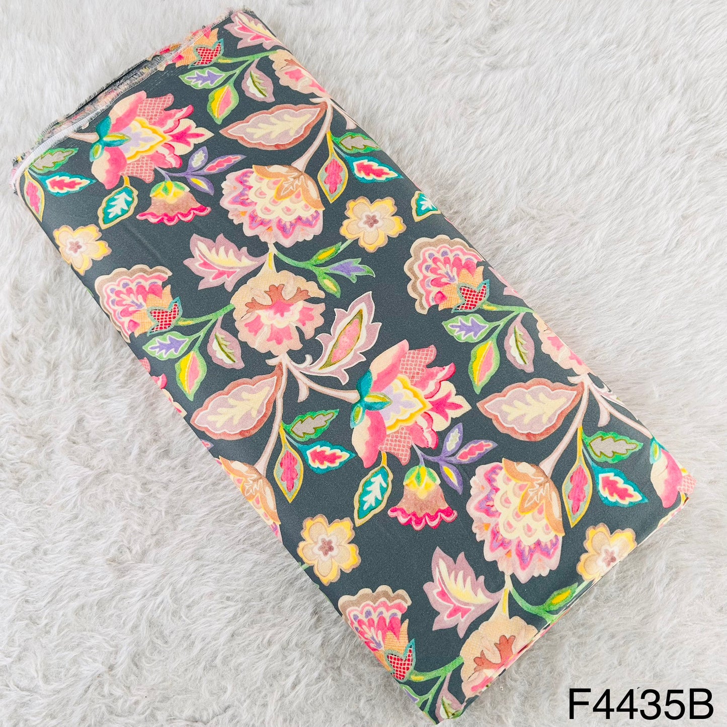 Digital Print Glaze Cotton Fabric-F4435