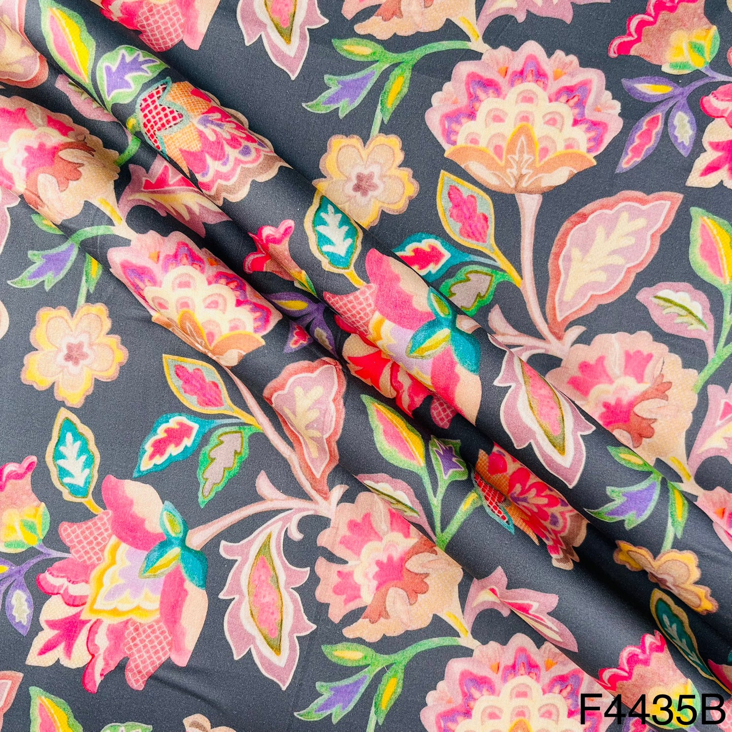 Digital Print Glaze Cotton Fabric-F4435