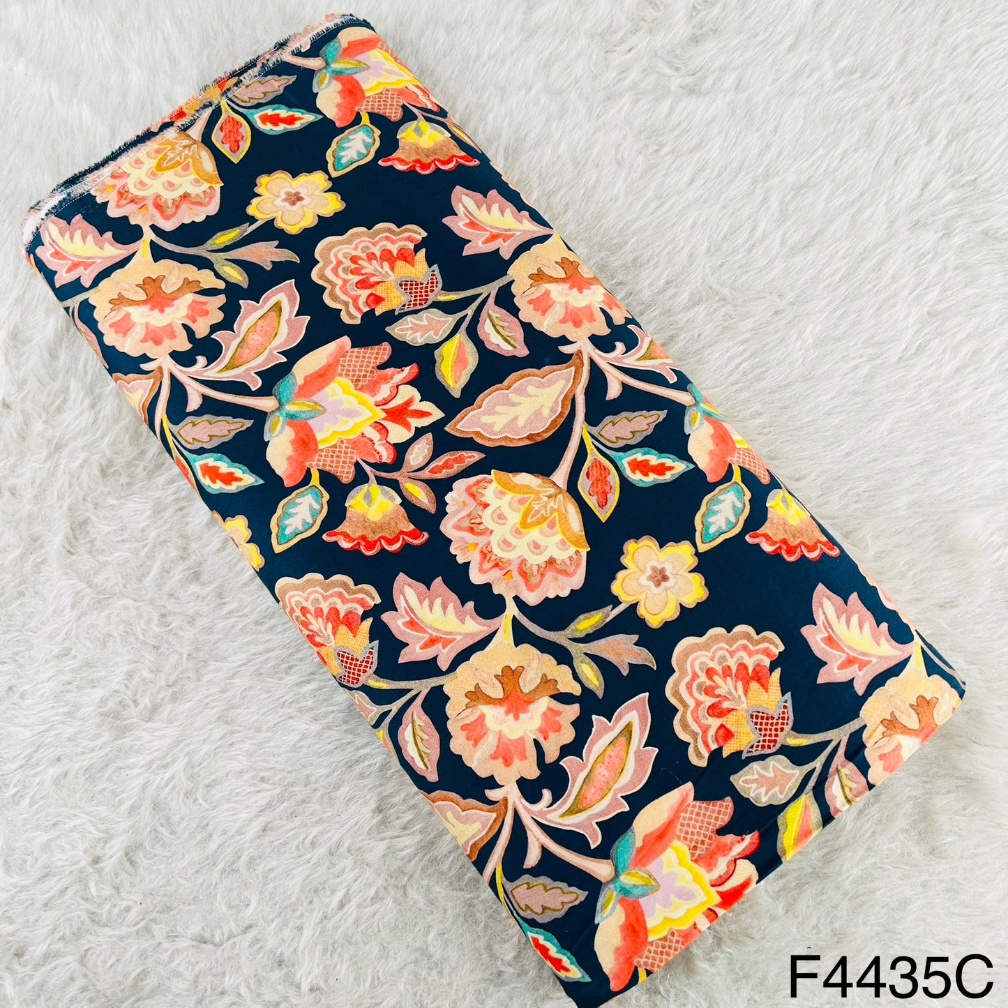 Digital Print Glaze Cotton Fabric-F4435